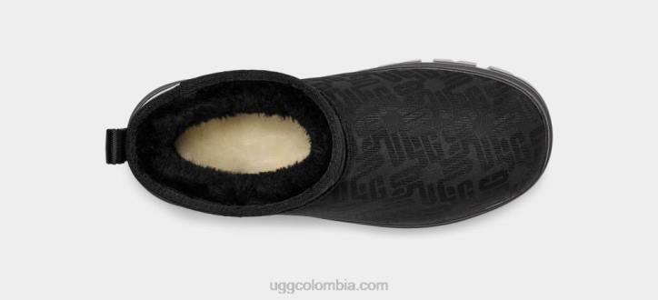 monograma ultra mini clásico negro mujer UGG 4VBT2136