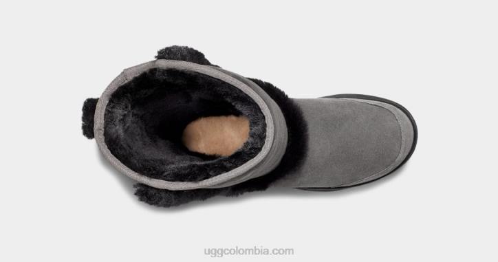 rayos de sol alto gris negro mujer UGG 4VBT595