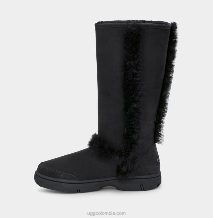 rayos de sol alto negro mujer UGG 4VBT596