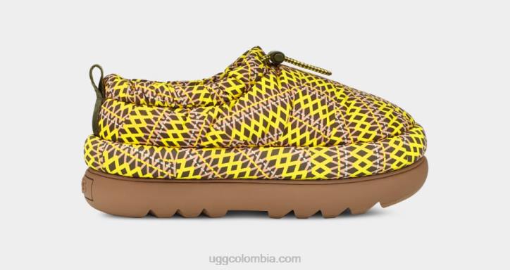 zuecos maxi heritage trenzados aceituna quemada mujer UGG 4VBT699