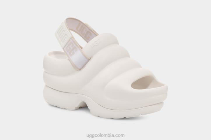 Aww sí blanco brillante mujer UGG 4VBT472