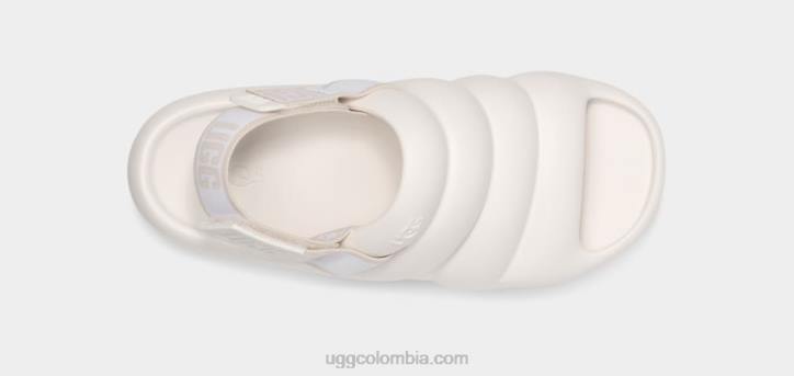 Aww sí blanco brillante mujer UGG 4VBT472