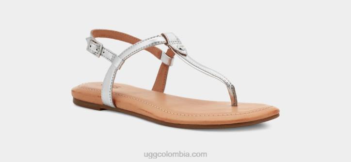 Madeena plateado metalizado mujer UGG 4VBT72