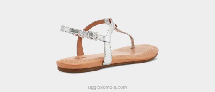 Madeena plateado metalizado mujer UGG 4VBT72