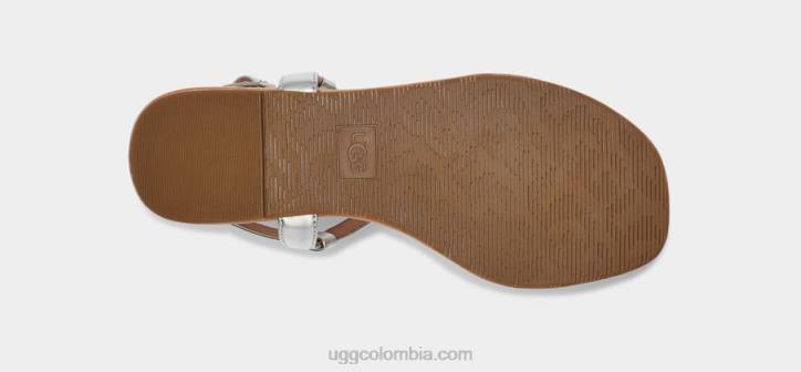 Madeena plateado metalizado mujer UGG 4VBT72