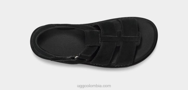 correa estrella dorada negro mujer UGG 4VBT456