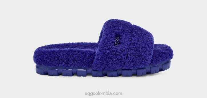 cozetta rizado azul marino mujer UGG 4VBT435