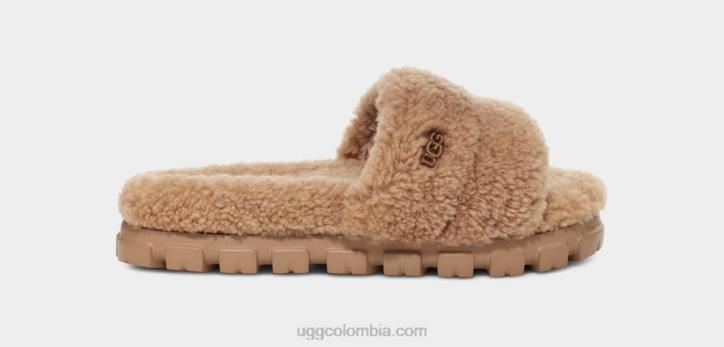 cozetta rizado castaña mujer UGG 4VBT433