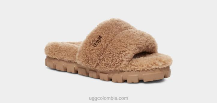 cozetta rizado castaña mujer UGG 4VBT433