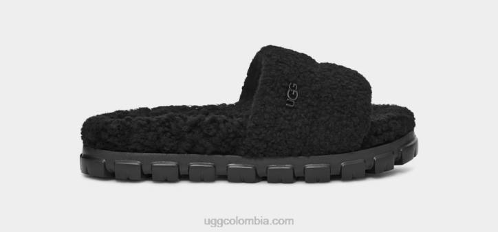cozetta rizado negro mujer UGG 4VBT434