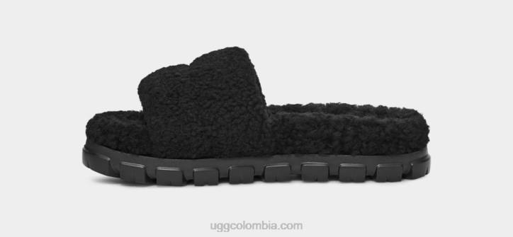 cozetta rizado negro mujer UGG 4VBT434