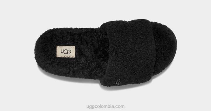 cozetta rizado negro mujer UGG 4VBT434