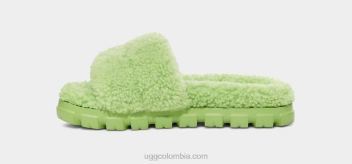 cozetta rizado periquito verde mujer UGG 4VBT436