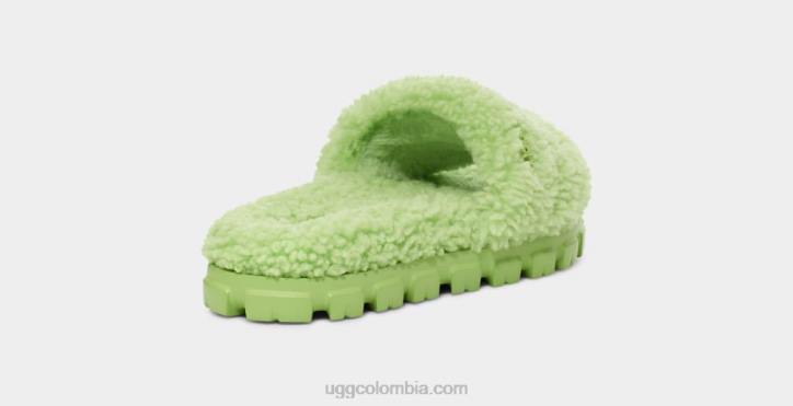 cozetta rizado periquito verde mujer UGG 4VBT436