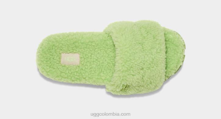 cozetta rizado periquito verde mujer UGG 4VBT436