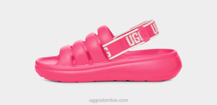 deporte sí diapositiva caramelo rosa mujer UGG 4VBT445