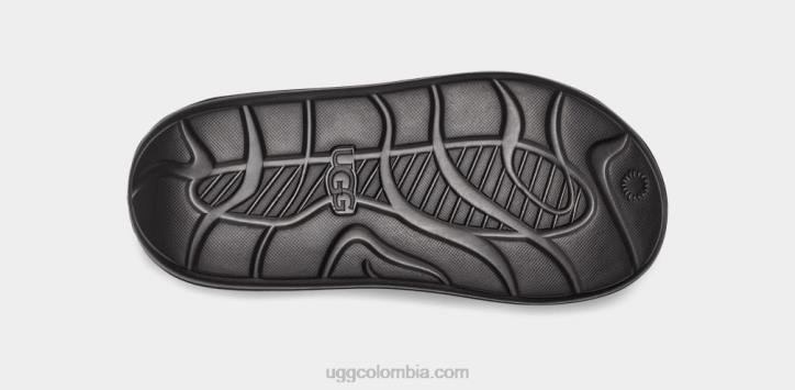 deporte sí diapositiva negro mujer UGG 4VBT440