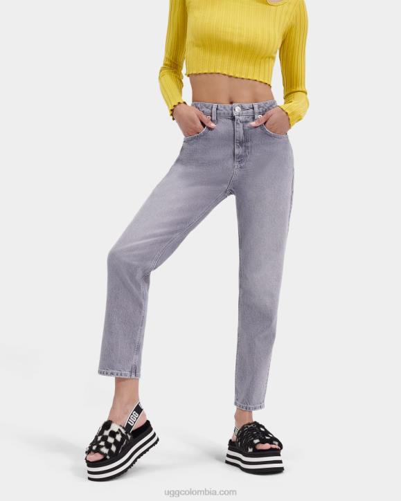 diapositiva de cheques disco blanco negro mujer UGG 4VBT51