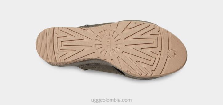 diapositiva del abad Musgo Verde mujer UGG 4VBT452