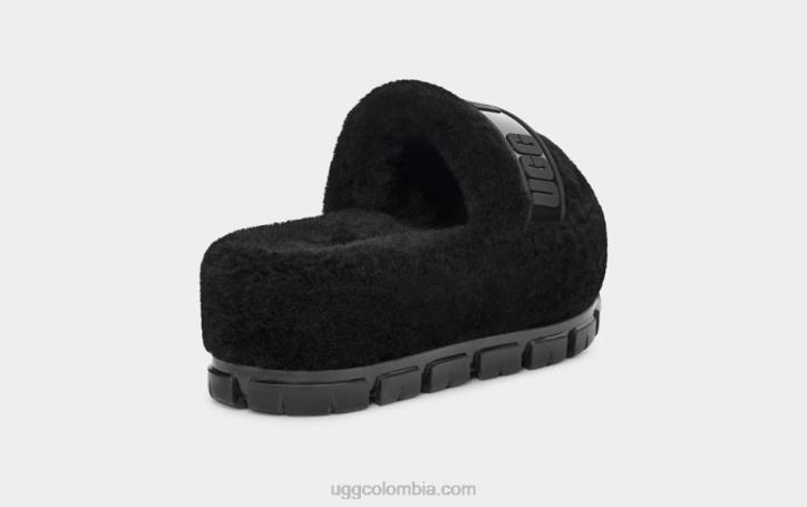 fluffita claro negro mujer UGG 4VBT734