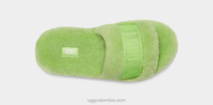 fluffita claro periquito verde mujer UGG 4VBT733