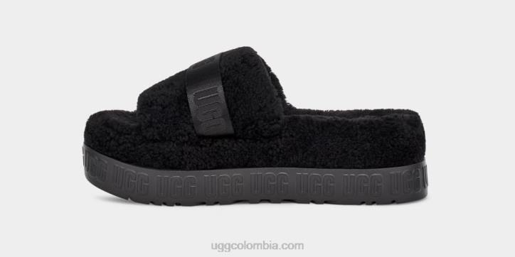 fluffita negro mujer UGG 4VBT836