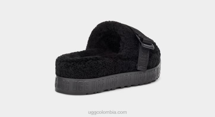 fluffita negro mujer UGG 4VBT836