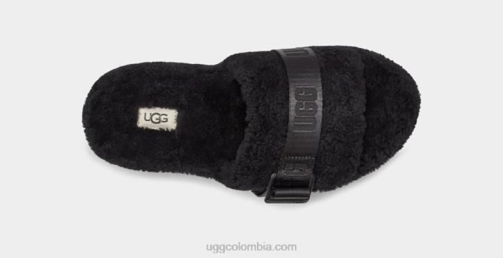 fluffita negro mujer UGG 4VBT836
