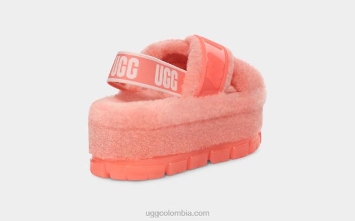 fuzzita claro estrella de mar rosa mujer UGG 4VBT730