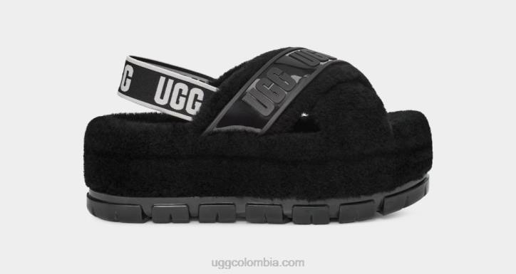 fuzzita claro negro mujer UGG 4VBT731