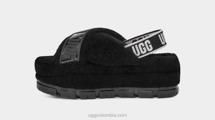 fuzzita claro negro mujer UGG 4VBT731