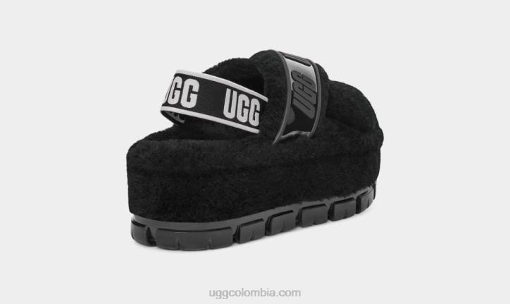 fuzzita claro negro mujer UGG 4VBT731