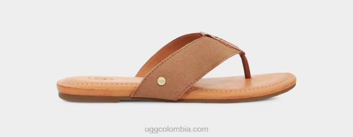 gamuza carey castaña mujer UGG 4VBT3