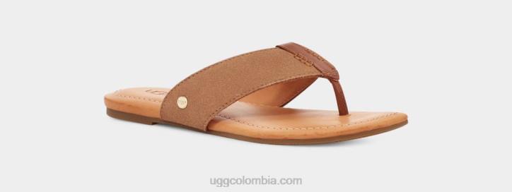 gamuza carey castaña mujer UGG 4VBT3