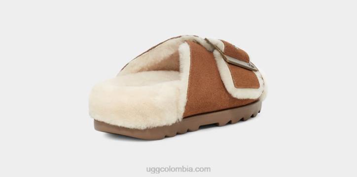 hebilla deslizante ante castaño mujer UGG 4VBT788