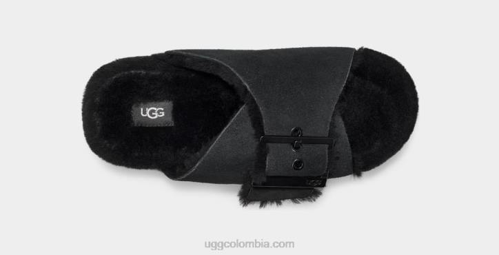 hebilla deslizante ante negro mujer UGG 4VBT787