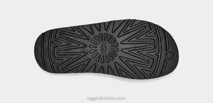 latón felpa negra mujer UGG 4VBT796