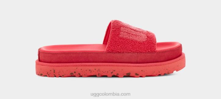 latón felpa rosa hibisco mujer UGG 4VBT797