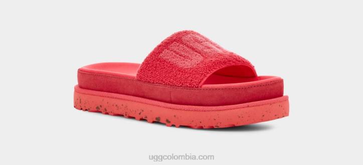latón felpa rosa hibisco mujer UGG 4VBT797