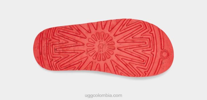 latón felpa rosa hibisco mujer UGG 4VBT797