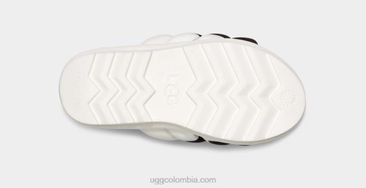 logotipo de diapositiva maxi blanco mujer UGG 4VBT2140