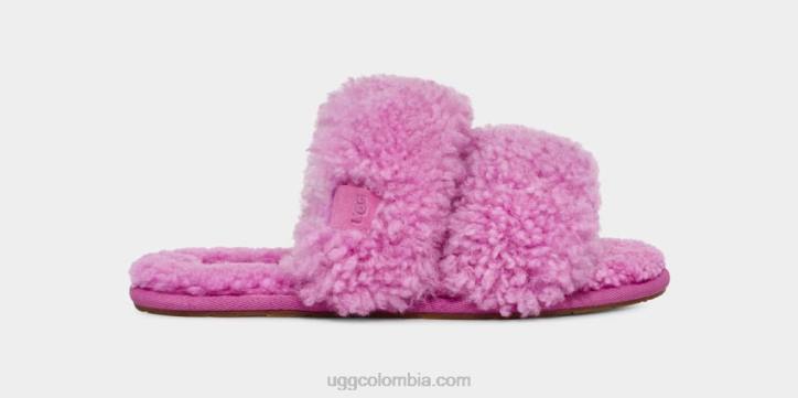 maxi scuffetta rizado rubí púrpura mujer UGG 4VBT681