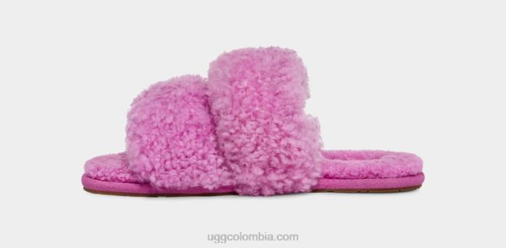 maxi scuffetta rizado rubí púrpura mujer UGG 4VBT681