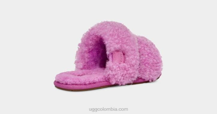 maxi scuffetta rizado rubí púrpura mujer UGG 4VBT681