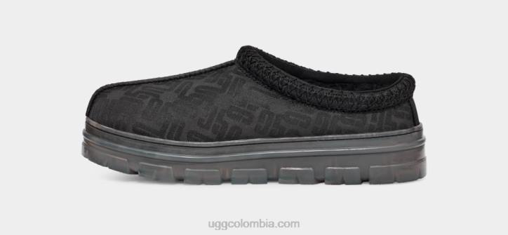monograma gráfico de Tasmania negro mujer UGG 4VBT615