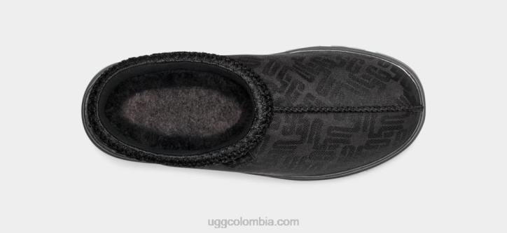 monograma gráfico de Tasmania negro mujer UGG 4VBT615
