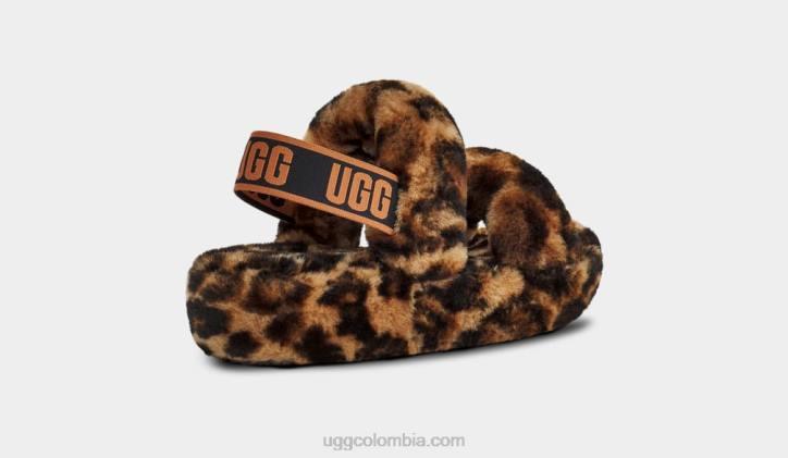 oh sí estampado de pantera caramelo de azúcar con mantequilla mujer UGG 4VBT814