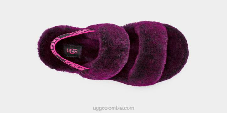 oh sí negro/rosa mujer UGG 4VBT786