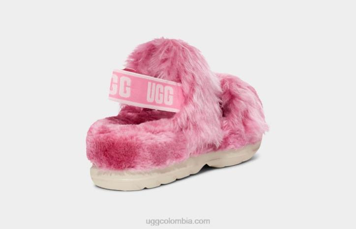 sandalia de azúcar de pelusa rosa mujer UGG 4VBT741