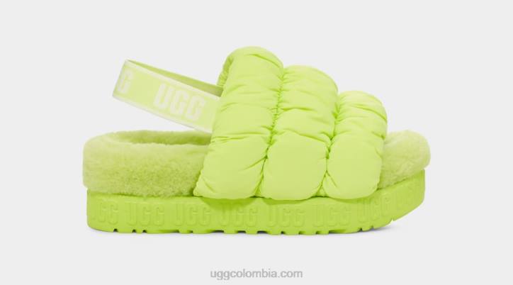 scrunchita chartreuse pálido mujer UGG 4VBT534